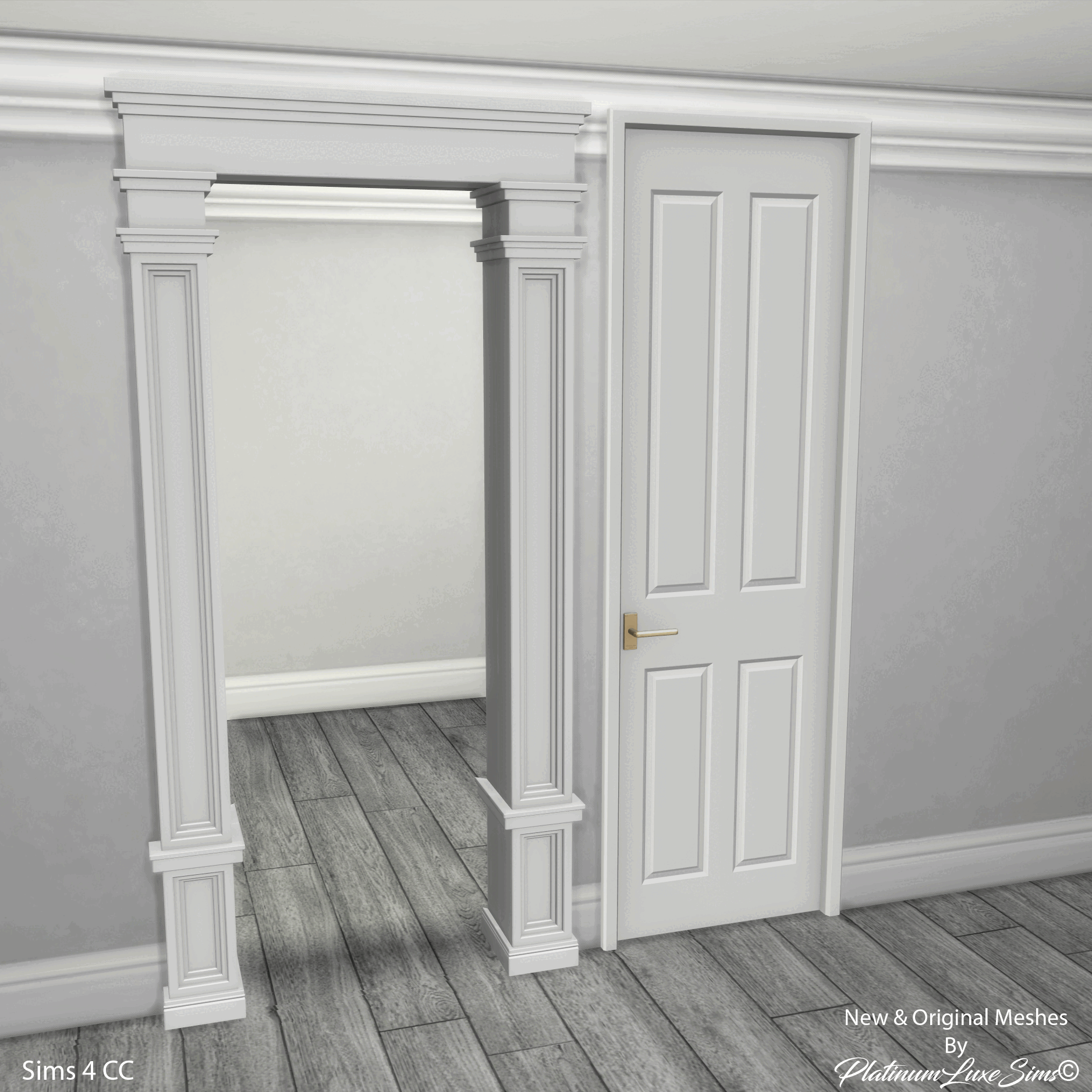 Галерея мода Набор дверей и арок Virtue Arches & Doors Set #2